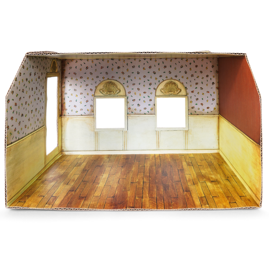 Kartonnen Miniatuur Woonkamer
