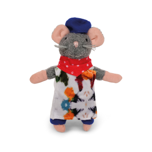 Knuffelmuis De Kunstenaar